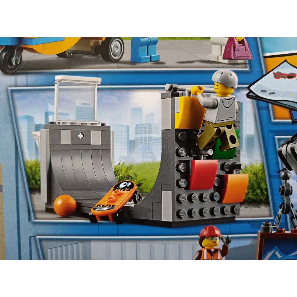 《小肥肥》 LEGO60200 城市系列【首都】Capital  盒組拆賣 (極限運動)