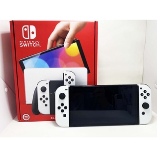 🌜哈哈🌛NS SWITCH⭐OLED 主機－臺灣公司貨 ⭐全新／二手主機 電力加強版 OLED 新款－加贈玻璃保護貼