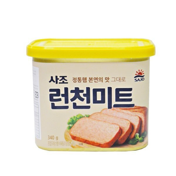 現貨│韓國 SAJO 思潮 韓國午餐肉(340g/盒) 罐頭 部隊鍋必備 火腿罐頭