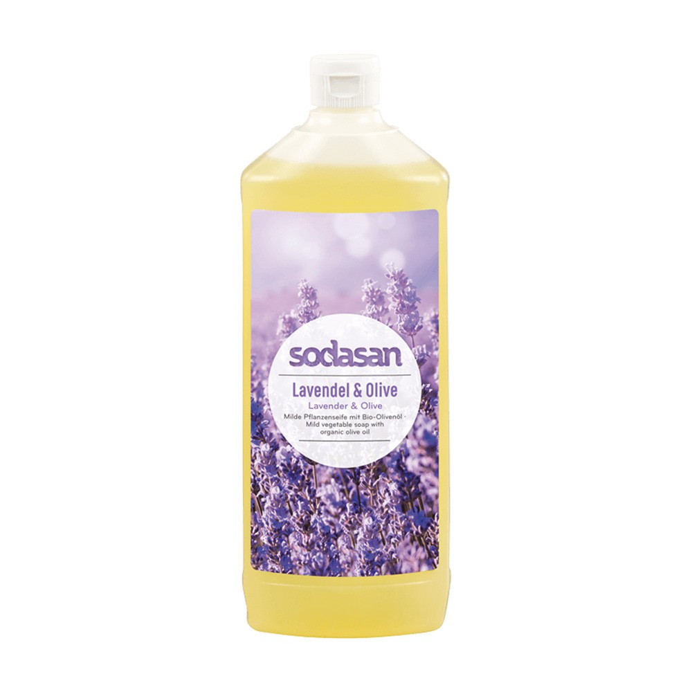 德國 Sodasan 舒德森 薰衣草橄欖植物洗手液體皂 1000ml (SD046)