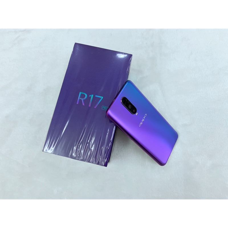 🌐全亞洲通訊❗️極新❗️Oppo R17 Pro 霧光漸變 完全無傷 配件全新 保固超過一年