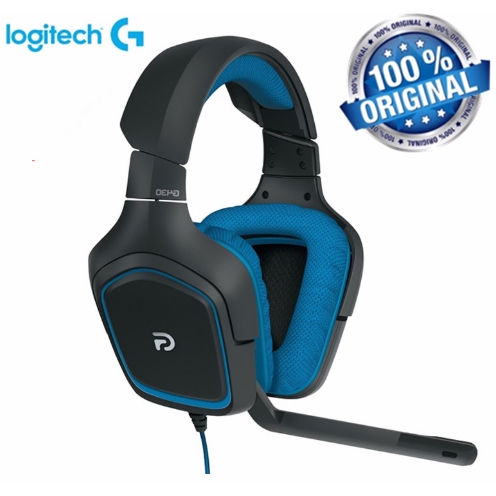 羅技 原裝 Logitech G430 Dts 耳機: X Dolby 7.1 環繞聲有線遊戲耳機, 帶麥克風