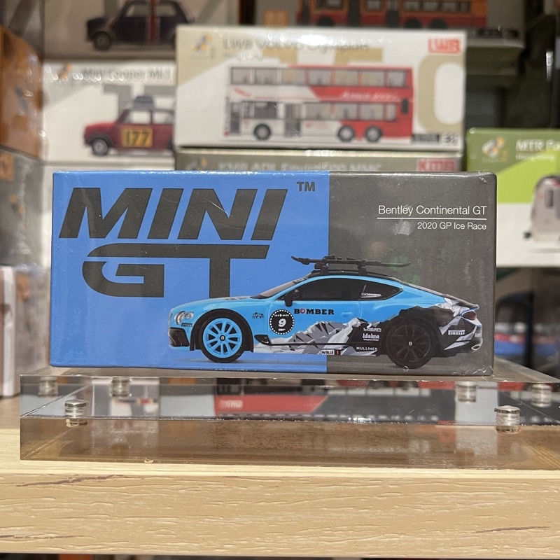 【模幻力量】MINI GT 1/64  Bentley Continental GT 2020 GP Ice Race