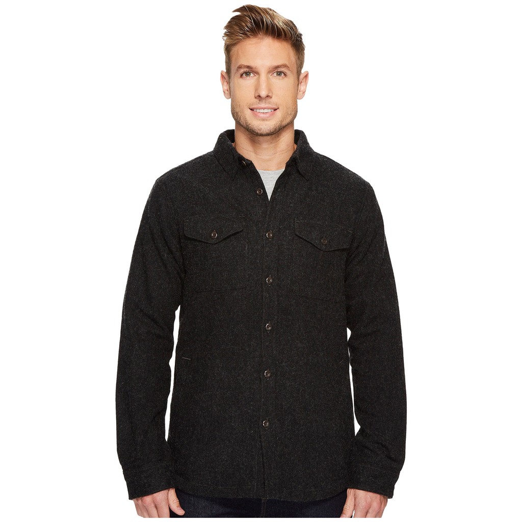 north face cabin fever wool shirt