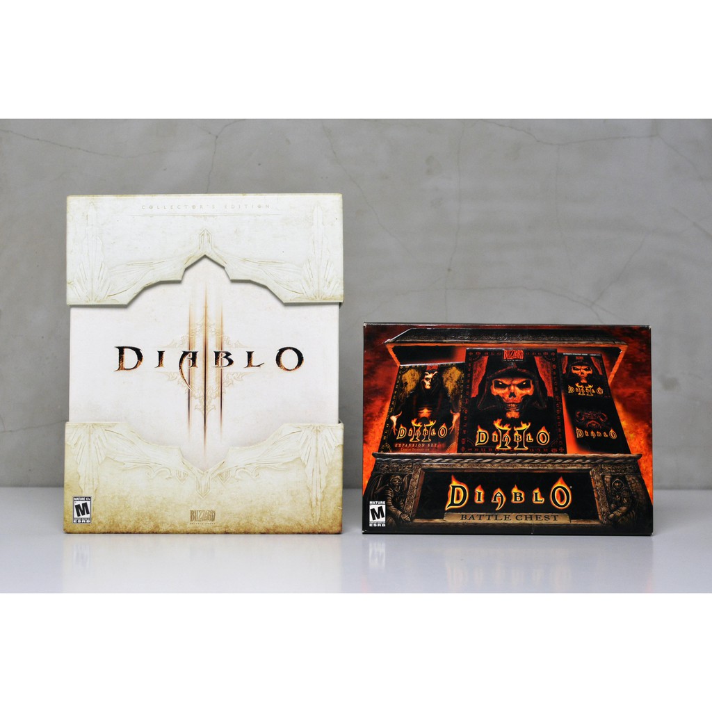 【二手/極新】暗黑破壞神3 Diablo III 典藏版 送  Diablo 1+2+毀滅之王 典藏版