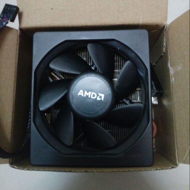 AMD CPU幽靈風扇，原廠fx-8350黑盒版 有呼吸燈