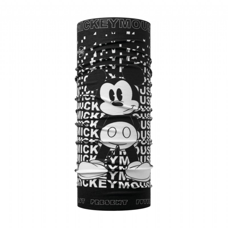 BUFF 黑白米奇 迪士尼授權經典頭巾 PLUS 單一顏色(BF118305-999)