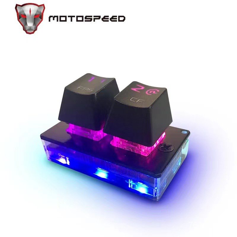 MOTOSPEED摩豹K2鍵盤OSU鍵盤自定義RGB背光可插拔Type-C接口 Kn0A