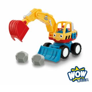【亮菁菁】英國 WOW Toys 驚奇玩具 大怪手挖土機 挖土機 德克斯特 生日禮物 聖誕禮物