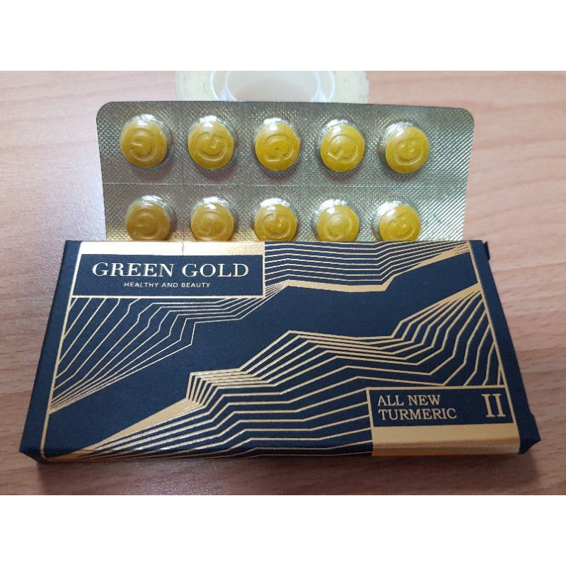 台灣綠金Green Gold 紅薑黃plus（體驗盒一盒10顆）