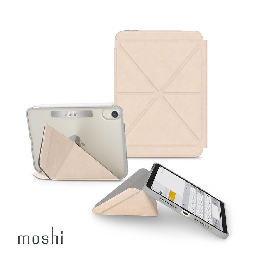 moshi VersaCover多角度前後保護套/ iPad mini 6/ 莎瓦納米 eslite誠品