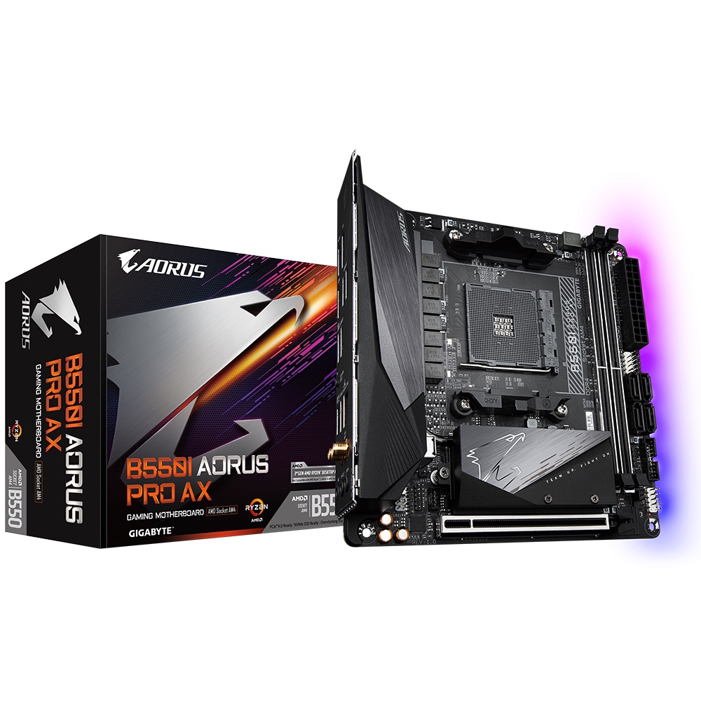 現貨 技嘉 GIGABYTE B550I AORUS PRO AX MINI-ITX 主機板