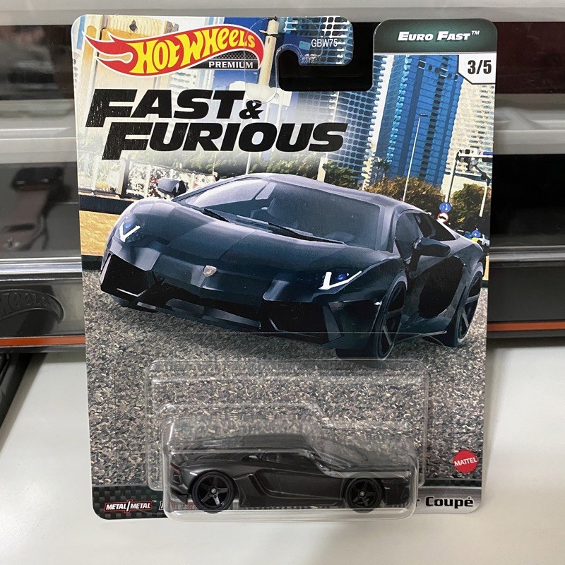 風火輪 Hotwheels Fast Furious Lamborghini LP 700 玩命關頭 藍寶堅尼