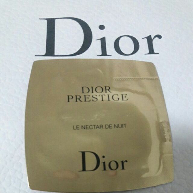 💋全新Dior專櫃正品🌟迪奧 精萃再生花蜜夜間活膚精華液1ml✔試用包