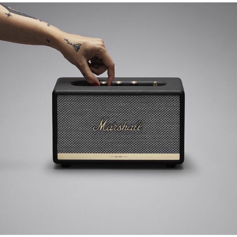 近全新-Marshall Acton II Bluetooth 藍芽喇叭黑色