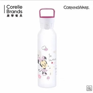 CORNINGWARE 康寧 餐具 迪士尼 米奇 米妮 防爆 玻璃 提把 隨行杯 550ml