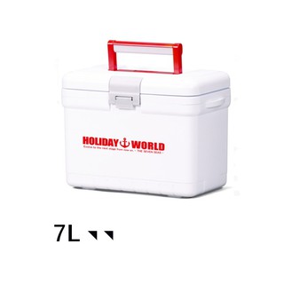 源豐釣具 SHINWA 伸和 新款 HOLIDAY WORD 日本製冰箱 7L 保冰桶 冰桶 釣魚