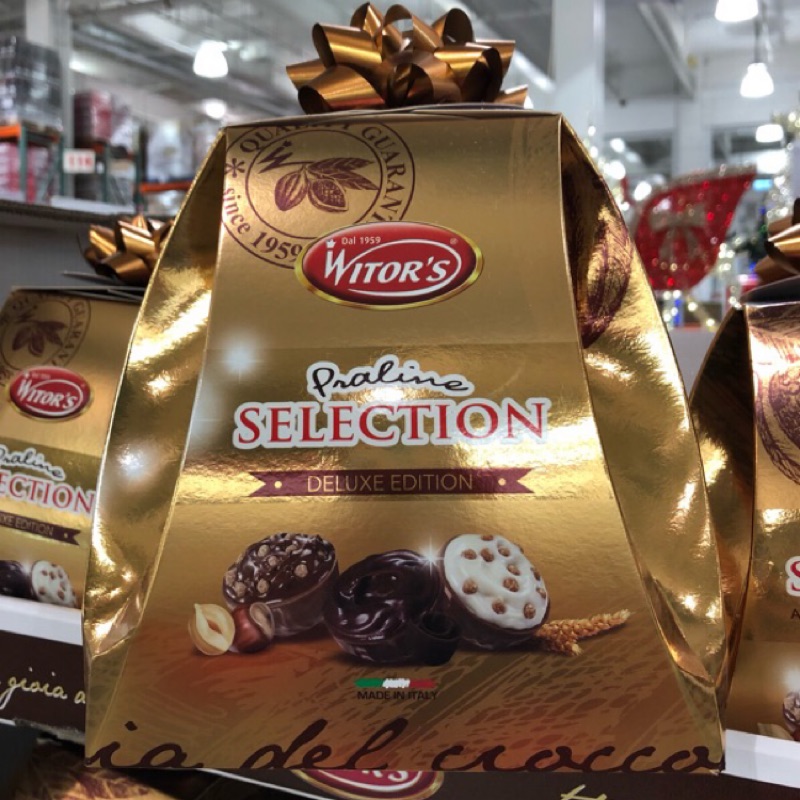 聖誕節限定 COSTCO代購 Witor’s 金字塔造型精選巧克力 每盒500g 金字塔巧克力 金字塔造型巧克力 聖誕節