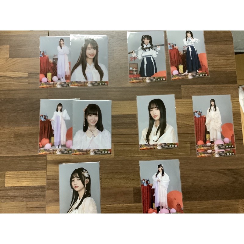 AKB48 TeamTP 1月 漢服 生寫真 董子瑄 林于馨 邱品涵 周家安 筑筑 冼迪奇