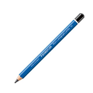 施德樓 STAEDTLER MS100J 頂級藍桿超寬素描鉛筆 單一規格6支入 HB/2B/4B/6B/8B