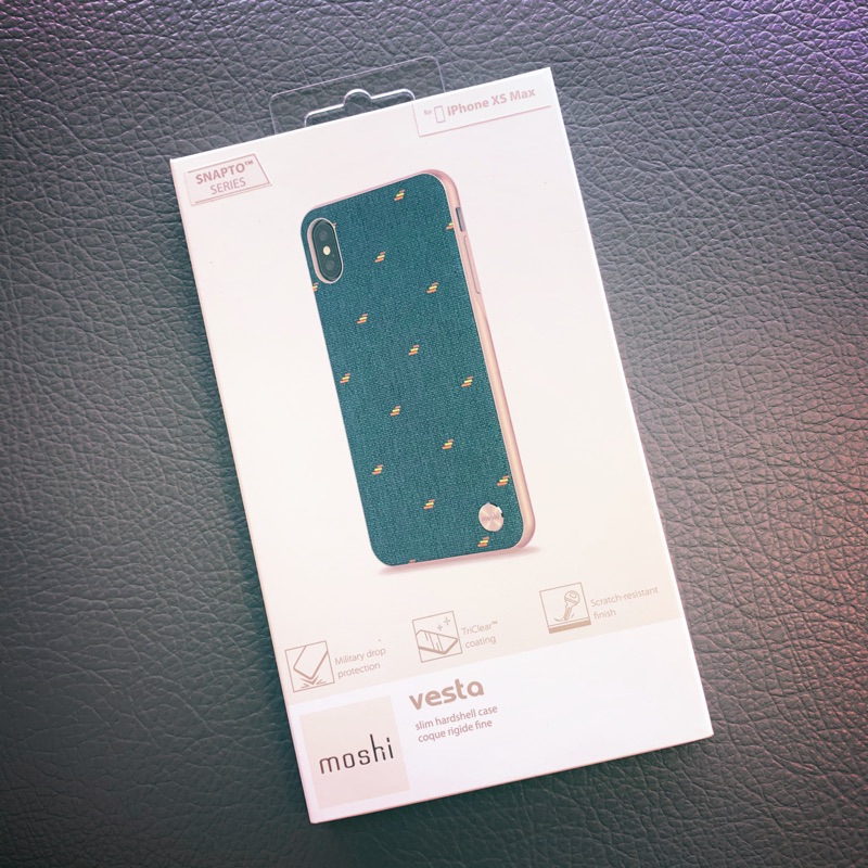 Moshi Vesta iPhone XS max輕薄硬身保護殼
