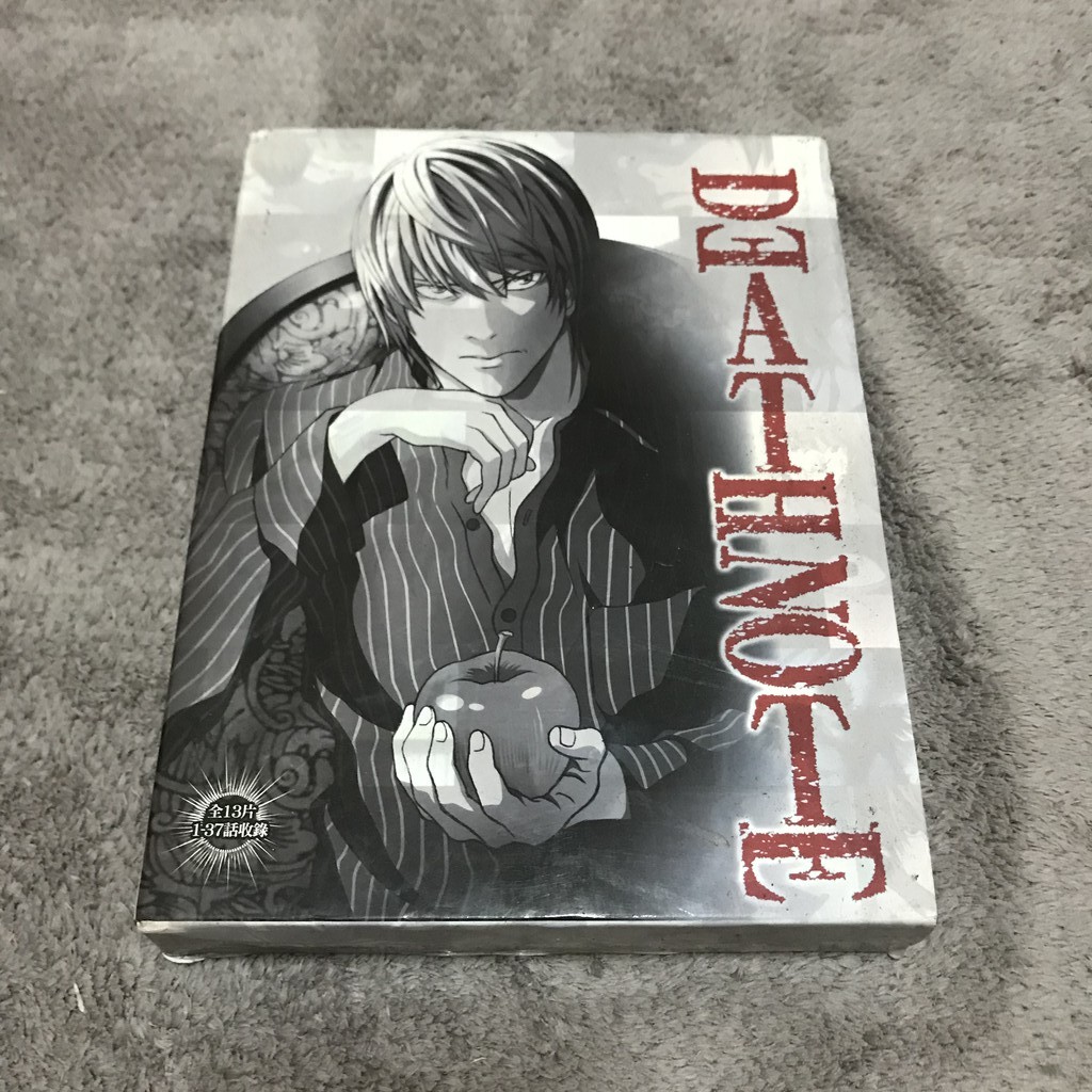 正版dvd 曼迪傳播死亡筆記本全13片收錄1 37話 蝦皮購物