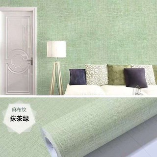 日式和風素色亞麻自黏壁紙 Pvc亞麻自黏墻紙素色禪風壁紙素面百搭耐看防水疏油60x100公分 蝦皮購物