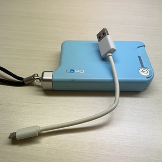 🅰️ 二手臺灣製LAPO行動電源 5000mAh 附充電線