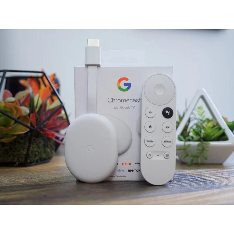 台灣公司貨 Google Chromecast 第4代 4K 電視棒~當日出貨