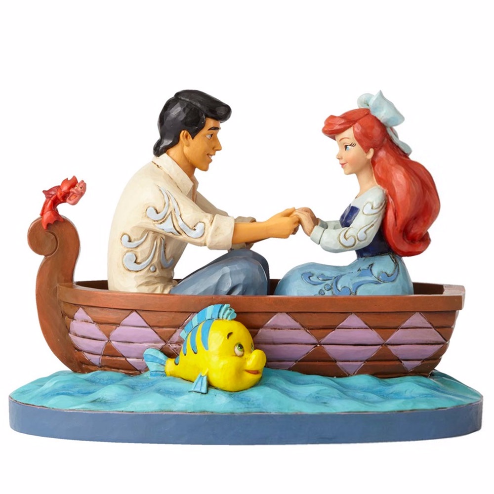 Enesco精品家飾 Disney 迪士尼 小美人魚 愛麗兒與王子居家擺飾 EN89034