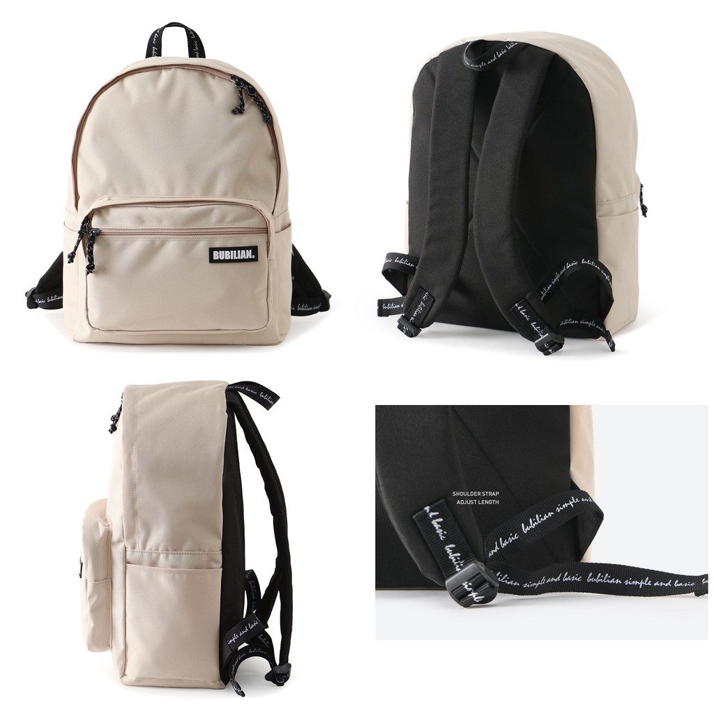 韓國優惠🔥Bubilian Premium Backpack 帆布 後背包 學生包 情侶包