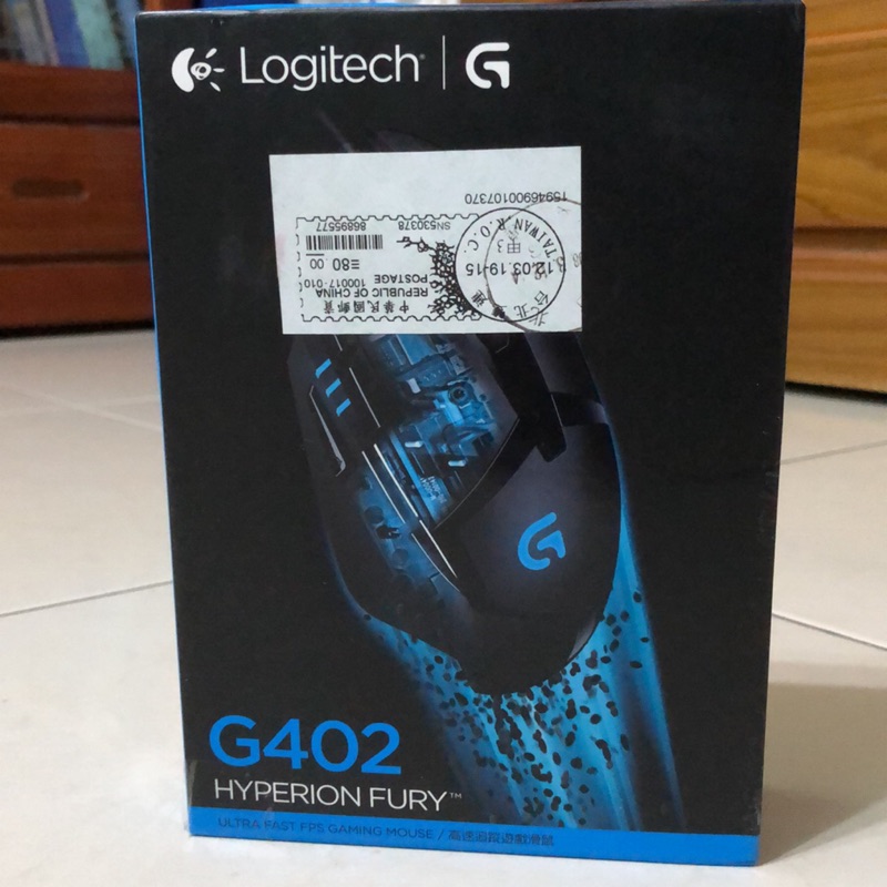 Logitech 羅技G402 兩年保固 高速追蹤遊戲滑鼠 4段DPI切換
