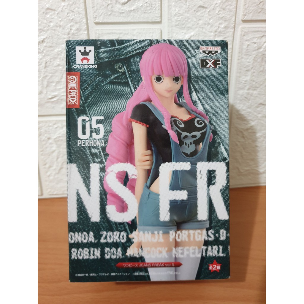 正版 金證 日版 海賊王 公仔 NSFR 牛仔褲 佩羅娜 培羅娜 黑衣