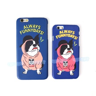 法鬥 鬥牛犬 狗 手機殼iPhone X 8 7 Plus 6S 5s三星A7 J7 S6 S7 S8 Note 5 4