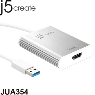 【3CTOWN】現貨 含稅附發票 j5 create JUA354 USB 3.0 to 4K HDMI 外接顯示卡