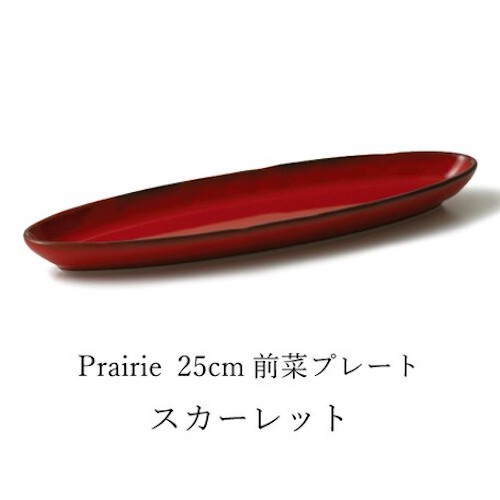 《齊洛瓦鄉村風雜貨》日本zakka雜貨 日本製Roots系列瓷器 25cm長盤 前菜餐盤 日式居家餐盤 圓長盤