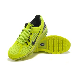 二手耐吉 Nike Air Max 2013 Volt Shoes 554886-701 慢跑鞋 男鞋 US10