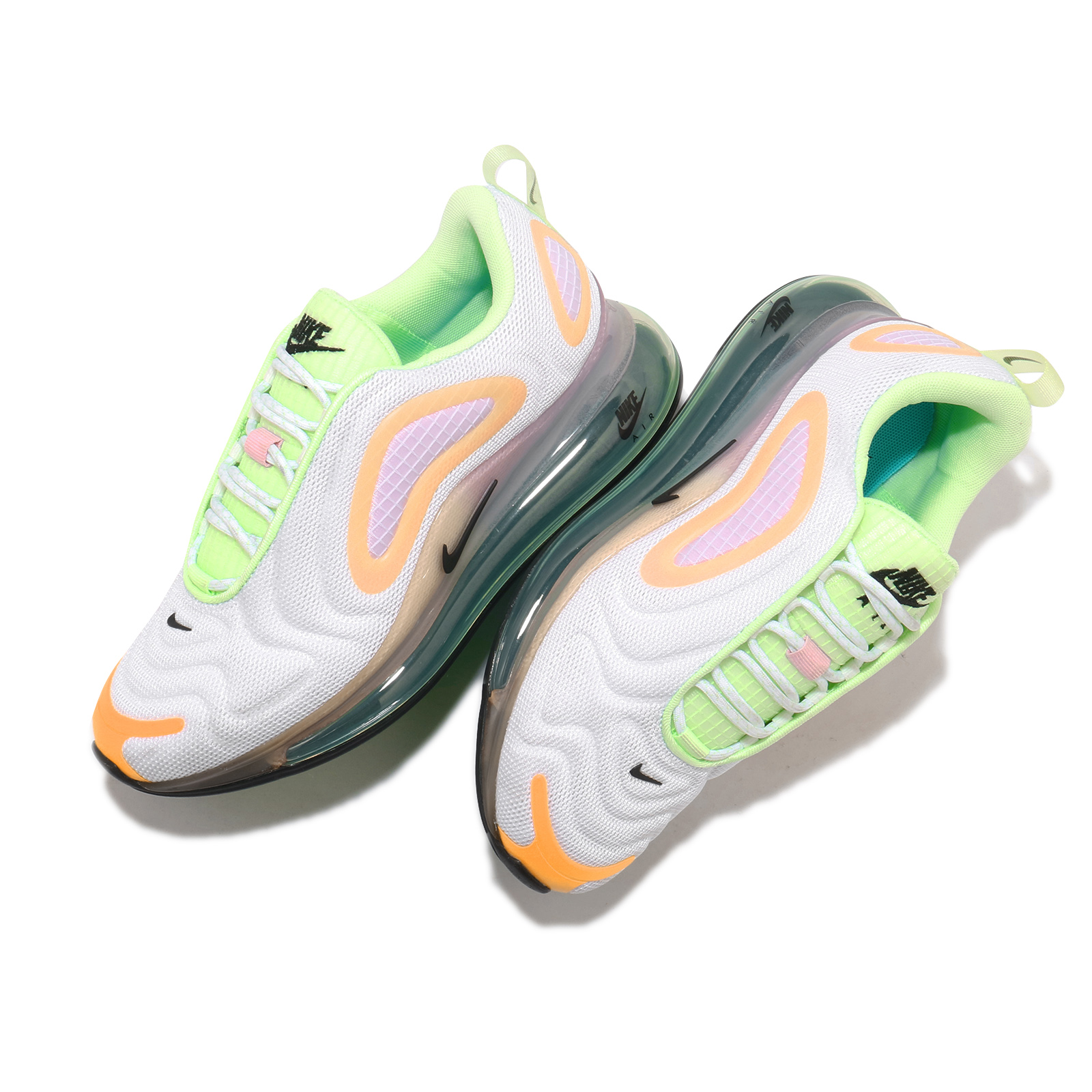 Nike 休閒鞋wmns air max 720 se 白橘綠大 