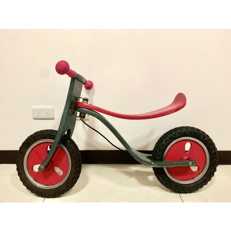 二手 比利時 hoppop 滑步車 木製 學步車 兩輪 平衡車 踏步車 滑輪車