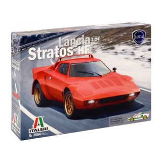 《模王》Italeri 1/24 組裝汽車模型Lancia 蘭吉雅