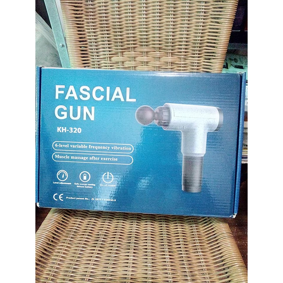 筋膜槍筋膜電動按摩槍()(Fascial Gun 六段電動按摩槍 按摩 送禮 母親節 父親節 按摩槍 電