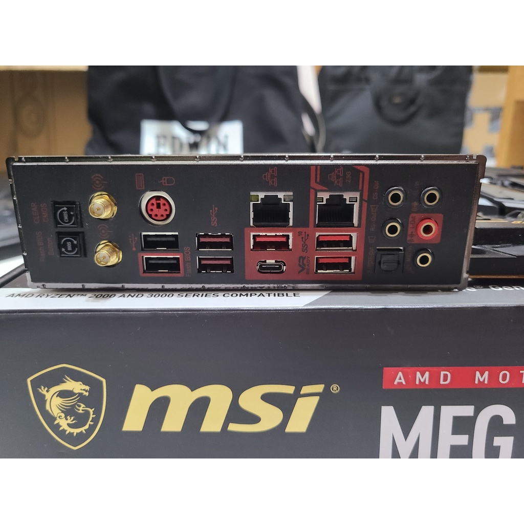 微星 MEG X570 ACE 主機板 AM4腳位 （5800X3D可超頻