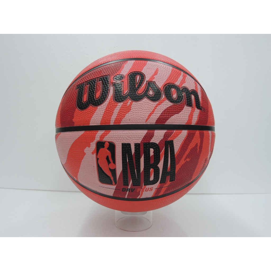 Wilson NBA DRV PLUS 系列 火焰紅 室外籃球 橡膠籃球(WTB9203XB07)7號球