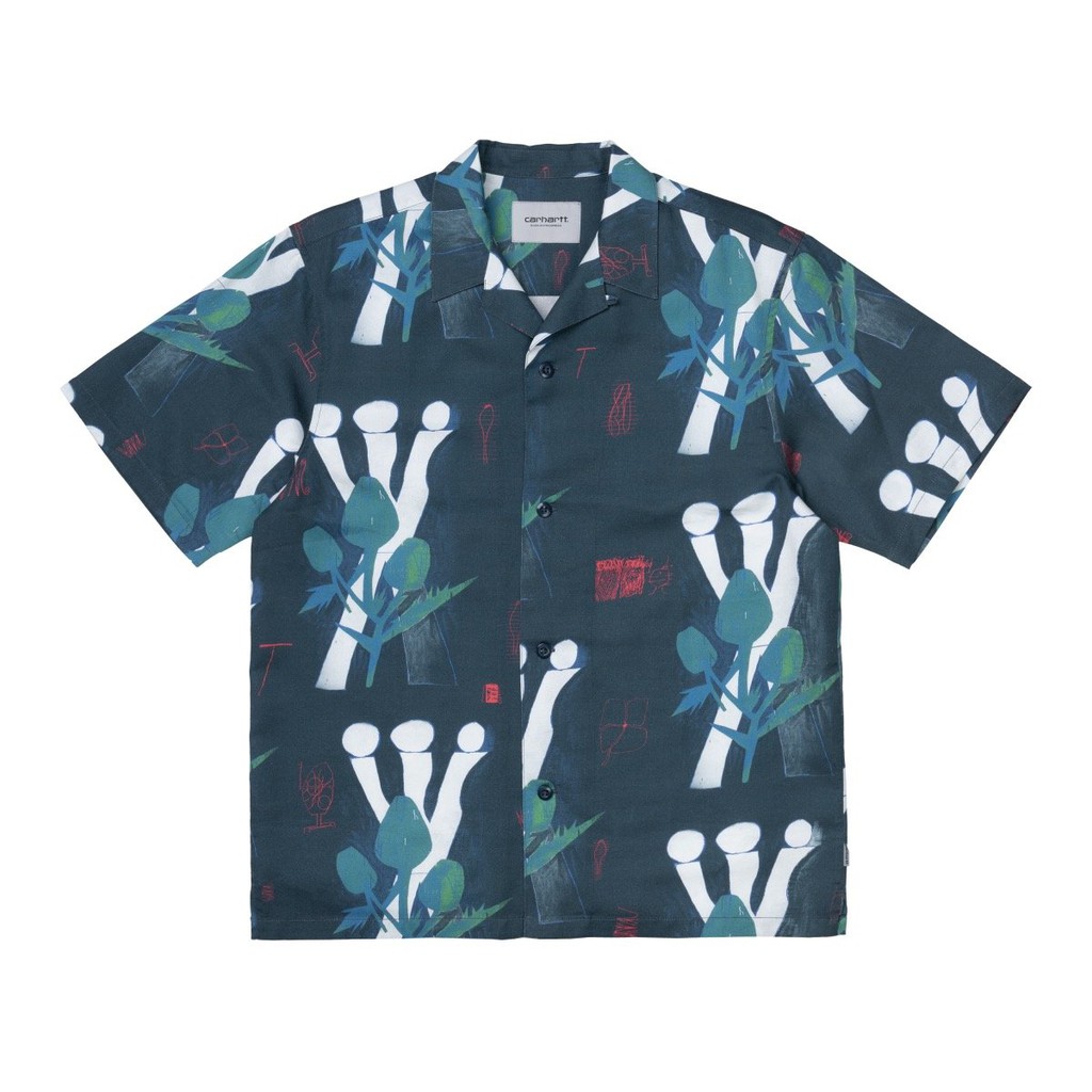 6/26》台灣公司貨21SS Carhartt WIP TOM KRÓL FLOWERS SHIRT 花襯衫 6/26》台灣公司貨21SS Carhartt WIP TOM KRÓL FLOWERS SHIRT 花襯衫