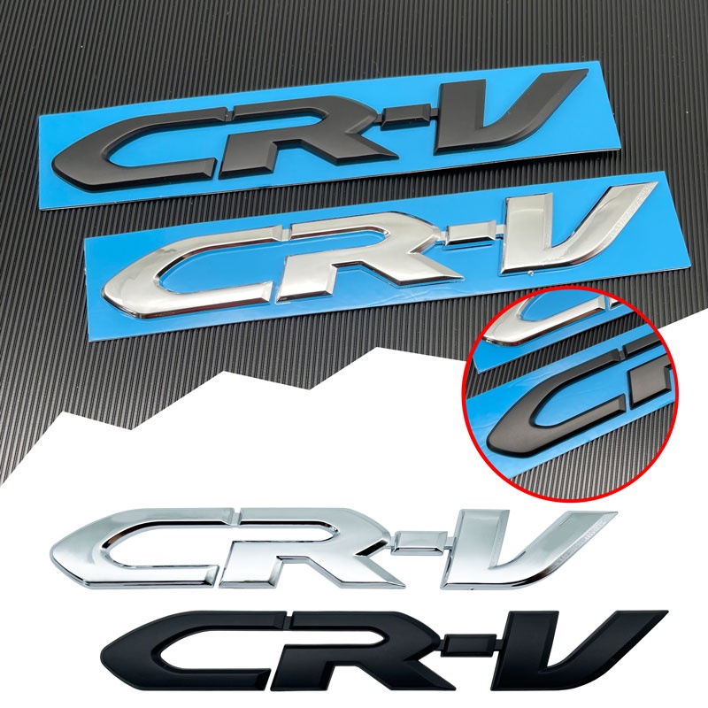 HONDA 三維 ABS CRV CR-V 標誌汽車擋泥板標誌貼紙後備箱徽章貼花適用於本田思域雅閣奧德賽 JAZZ CR