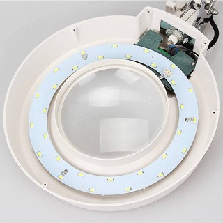 LED 放大鏡 燈管配件取代22W環型燈管 LED燈源 鎮流器 5730 2835 電路板套件 110V 中性光 白光