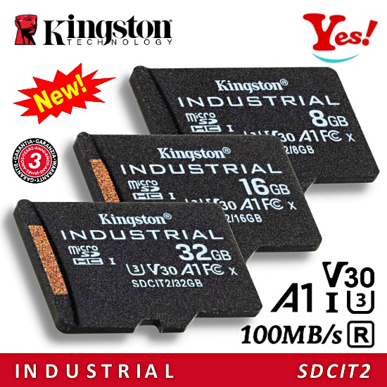 【Yes❗️公司貨】金士頓 Kingston 工業用 SDCIT2 TLC 8G/16G/32G microSD 記憶卡