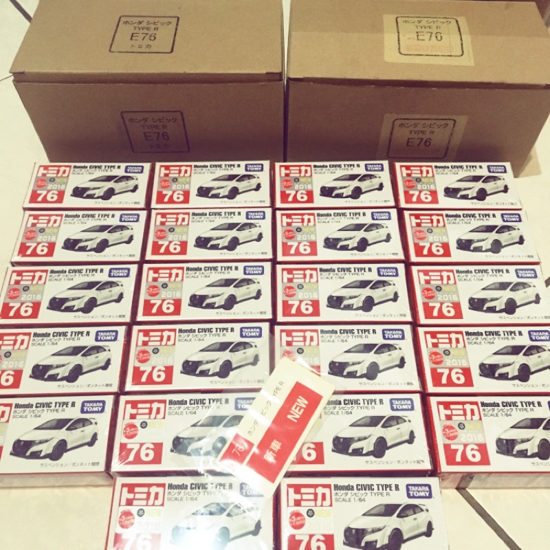 tomica 76 Type R 一般 （白）吳大限定下標