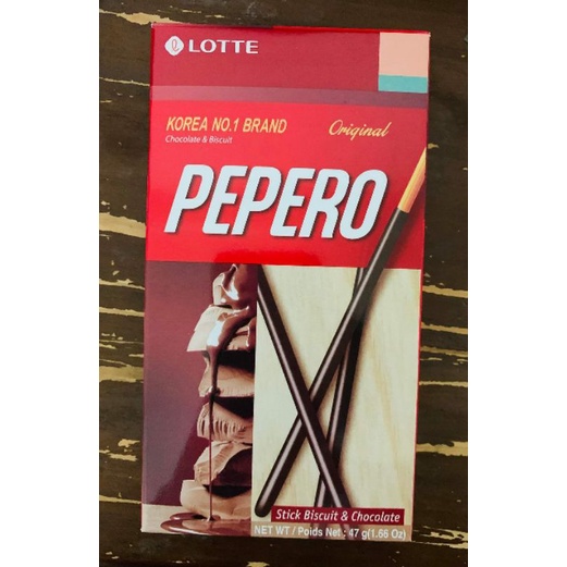 ✨現貨✨LOTTE PEPERO樂天巧克力棒47g 韓國零食 韓國餅乾巧克力 pocky