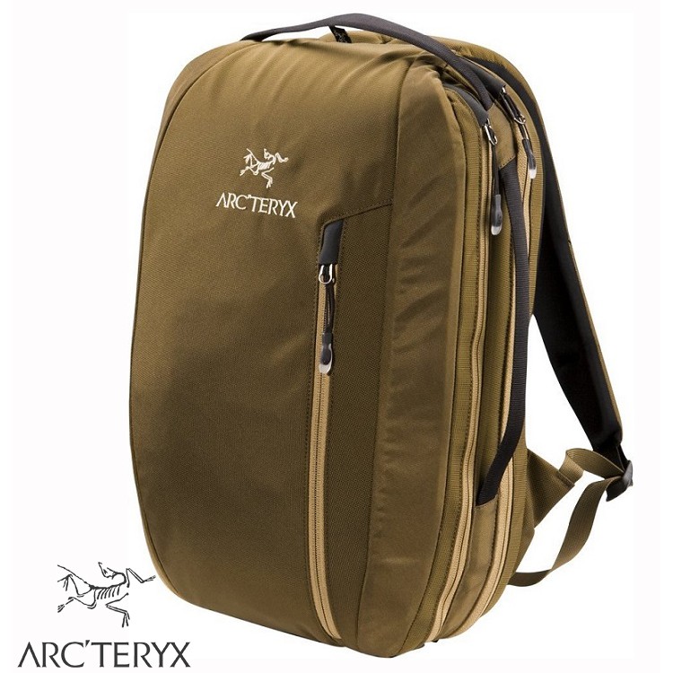 【台灣黑熊】加拿大 ARC'TERYX 始祖鳥 Blade 15 休閒包 電腦包 旅遊包 健行/ 圖騰綠